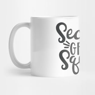 Second Grade Squad Funny Kids School Back to School Mug